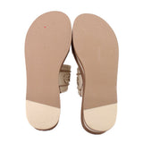 KELSI DAGGER BROOKLYN DRIFT PLATFORM SLIDE SANDALS CREAM 9.5 US