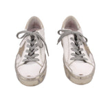 GOLDEN GOOSE LEATHER SNEAKERS WHITE 7