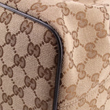 GUCCI CANVAS BACKPACKS BROWN