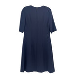 HUGO BOSS STUDDED DRESSES NAVY S | 6