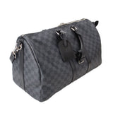 LOUIS VUITTON KEEPALL 45 BAND TRAVEL DAMIER GRAPHITE