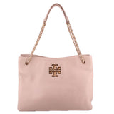 TORY BURCH BRITTEN TRIPLE COMPARTMENT TOTES PINK