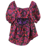 SACHIN & BABI PRINT TOPS RED S | 4