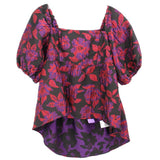 SACHIN & BABI PRINT TOPS RED S | 4