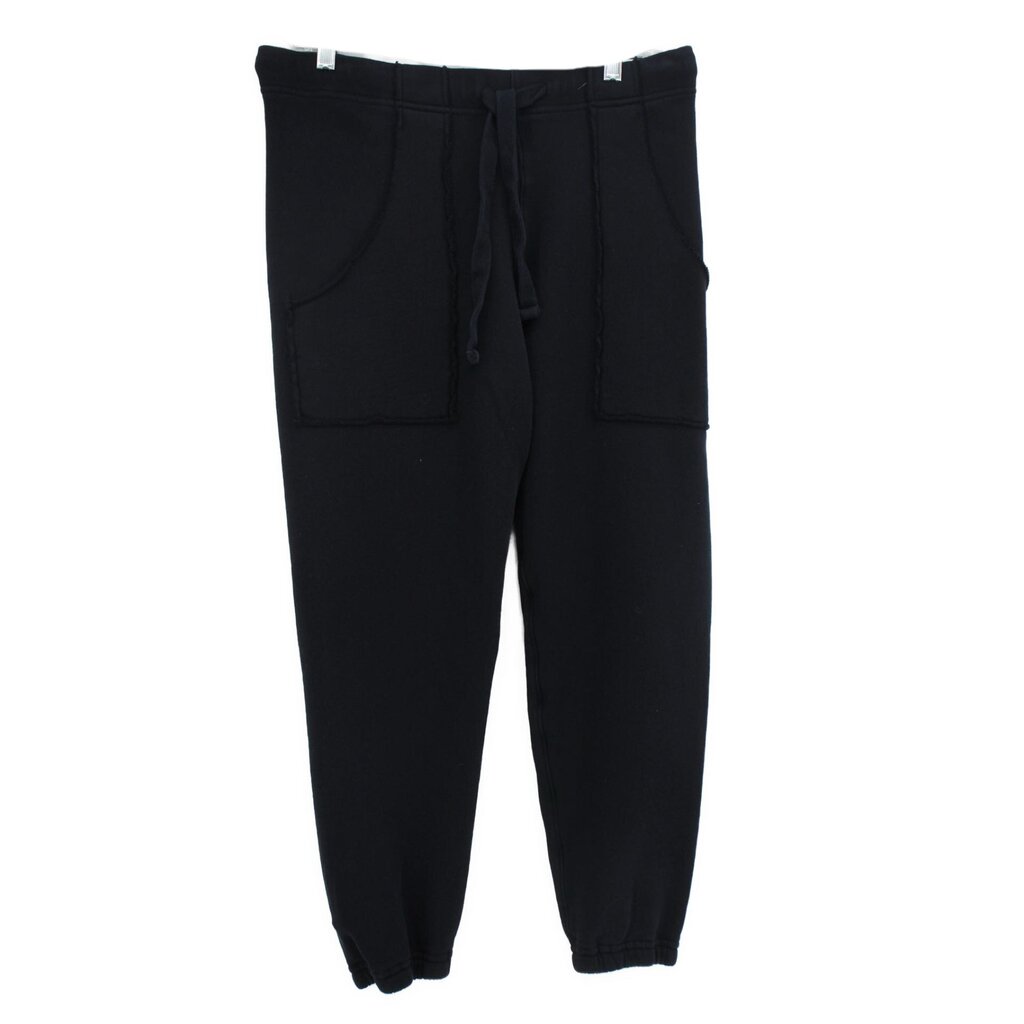 FRANK/EILEEN black drawstring pants with side pockets