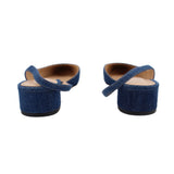 VERONICA BEARD CECILE SLINGBACK FLATS DENIM 7 US