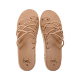BEEK FLAT SANDALS TAN 8 US