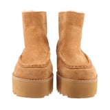UGG ZIP BOOTIES BROWN 8 US