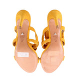 SCHUTZ SUEDE HEELS YELLOW 7.5 US