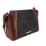 BRAHMIN HILLARY CROSSBODYS BROWN