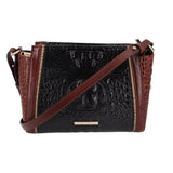 BRAHMIN HILLARY CROSSBODYS BROWN