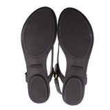 TORY BURCH THORA SANDALS BLACK 9.5 US