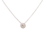 TIFFANY & CO PLATINUM & DIAMOND SOLESTE NECKLACES