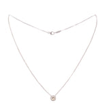 TIFFANY & CO PLATINUM & DIAMOND SOLESTE NECKLACES
