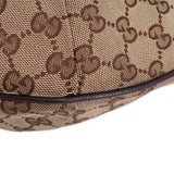 GUCCI CANVAS WEB CROSSBODYS BROWN