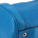 GUCCI SOHO BOSTON HANDLE BAG BLUE