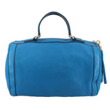 GUCCI SOHO BOSTON HANDLE BAG BLUE