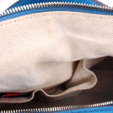 GUCCI SOHO BOSTON HANDLE BAG BLUE