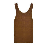 VERONICA BEARD SLEEVELESS TOPS GOLD S
