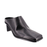 OAK + FORT MULE HEELS BLACK 8 US