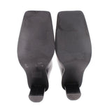 OAK + FORT MULE HEELS BLACK 8 US