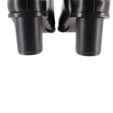 OAK + FORT MULE HEELS BLACK 8 US