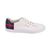 TOMMY HILFIGER LEATHER SNEAKERS WHITE 10 US