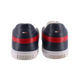 TOMMY HILFIGER LEATHER SNEAKERS WHITE 10 US