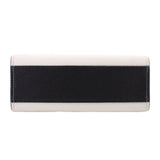 MARC JACOBS MINI GRIND TOTE CROSSBODYS WHITE/BLACK