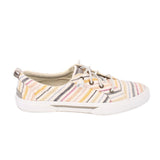 SPERRY STRIPED SNEAKERS WHITE 8.5 US