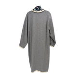 TANYA TAYLOR WRAP OUTERWEAR GREY S