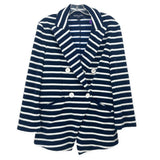 VERONICA BEARD TERRYCLOTH BLAZERS BLUE S