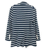 VERONICA BEARD TERRYCLOTH BLAZERS BLUE S
