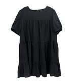 POMANDER PLACE TIERED DRESSES BLACK XL
