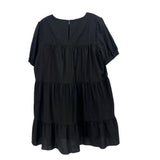 POMANDER PLACE TIERED DRESSES BLACK XL