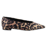 MARGAUX LEOPARD FLATS BLACK 8.5 US