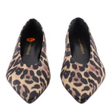 MARGAUX LEOPARD FLATS BLACK 8.5 US
