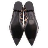 MARGAUX LEOPARD FLATS BLACK 8.5 US