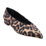 MARGAUX LEOPARD FLATS BLACK 8.5 US