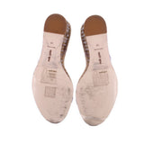 CULT GAIA WEDGE SANDALS CLEAR 8 US