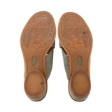 SOFT SUEDE SANDALS GREEN 7.5 US