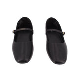 BANANA REPUBLIC LEATHER FLATS BLACK 8.5 US