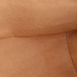 Warm interior lining close-up with seams and smooth fabric surface