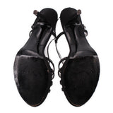 NINA STUDDED HEELS BLACK 8.5 US