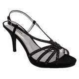 NINA STUDDED HEELS BLACK 8.5 US