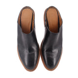 FRYE LEATHER MULE HEELS BLACK 10 US