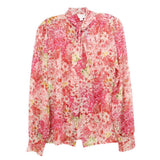 GIAMBATTISTA VALLI FLORAL TOPS PINK M