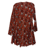 ALC PRINT DRESSES RUST S | 2