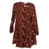 ALC PRINT DRESSES RUST S | 2