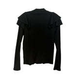VERONICA BEARD LONG SLEEVE TOPS BLACK S